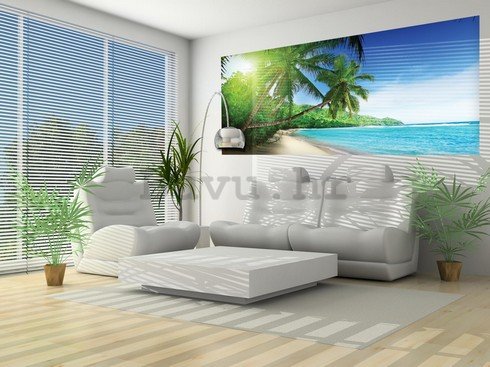 Foto tapeta: Raj na plaži - 104x250 cm