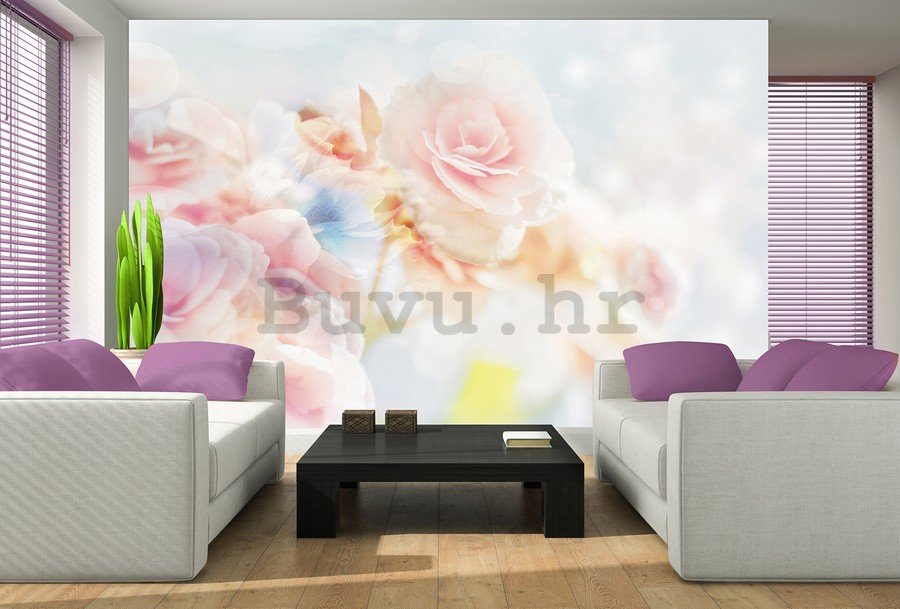 Foto tapeta: Bajkovito cvijeće - 184x254 cm