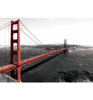 Foto tapeta Vlies: Golden Gate Bridge (1) - 184x254 cm