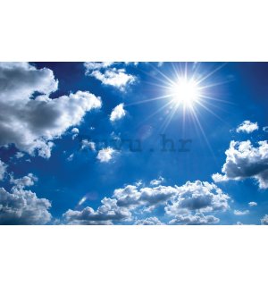 Foto tapeta Vlies: Sunce na nebu - 254x368 cm