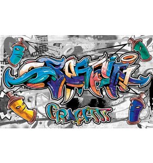 Foto tapeta Vlies: Graffiti (9) - 184x254 cm