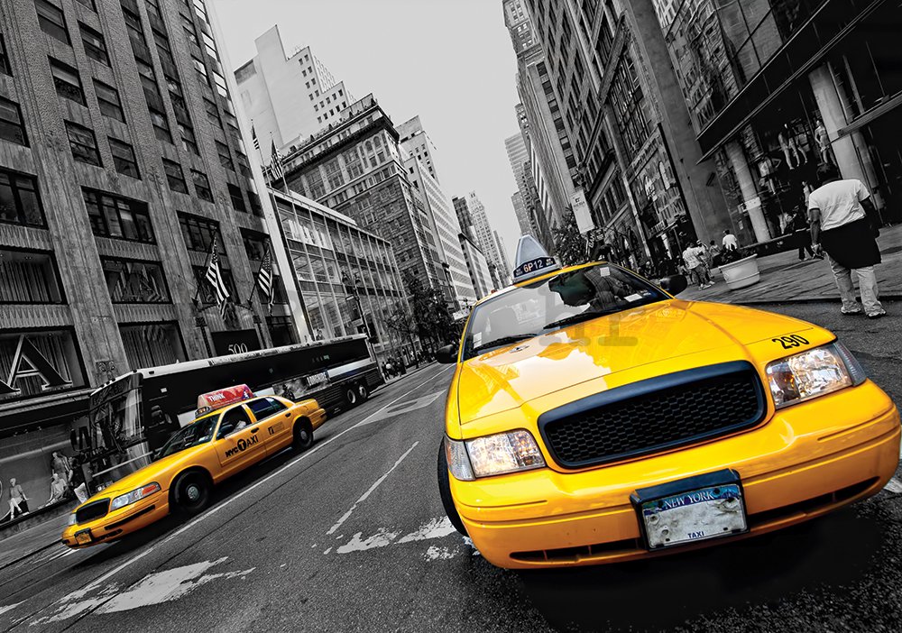 Foto tapeta: Manhattan Taxi (2) - 254x368 cm