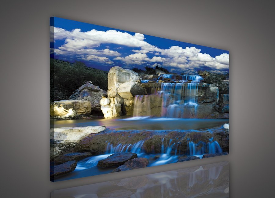 Slika na platnu: Vodopad (2) - 75x100 cm