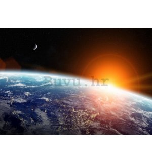 Foto tapeta Vlies: Planeta Zemlja - 184x254 cm