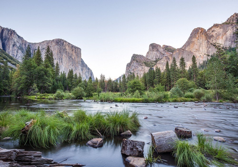 Foto tapeta: Yosemite Valley - 104x152,5 cm