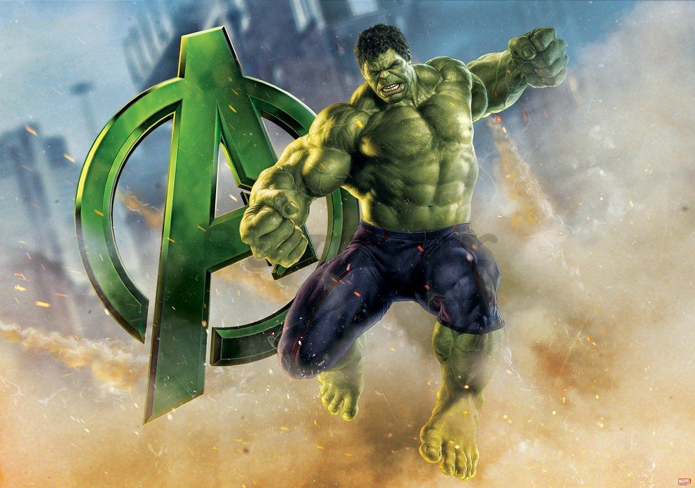 Foto tapeta: Avengers (Hulk) - 104x152,5 cm