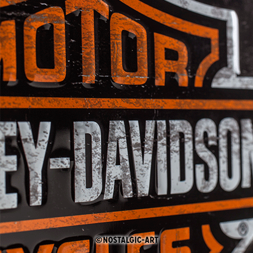 Metalna tabla: Harley-Davidson Parking Only - 30x20 cm