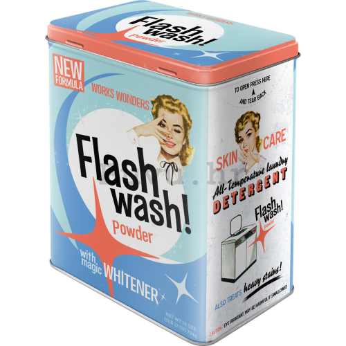 Metalna doza L - Flash Wash