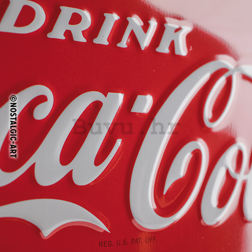 Metalna tabla - Coca-Cola (konobarica)