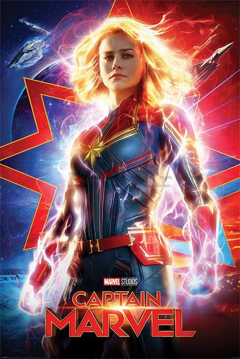 Poster - Captain Marvel (Higher, Further, Faster)