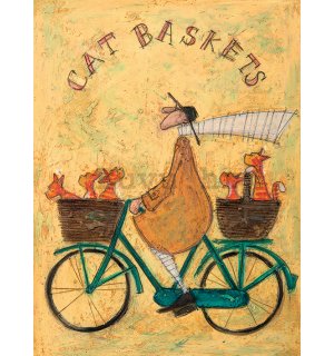 Slika na platnu - Sam Toft, Cat Baskets