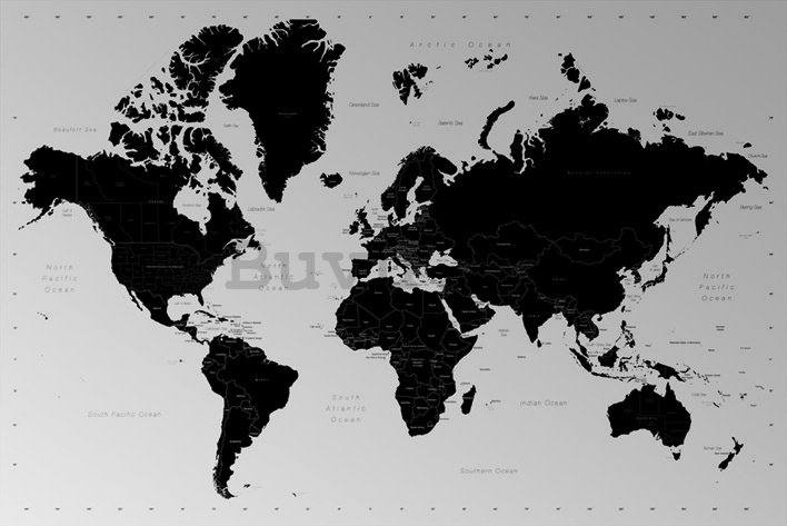 Poster - World Map (Contemporary)