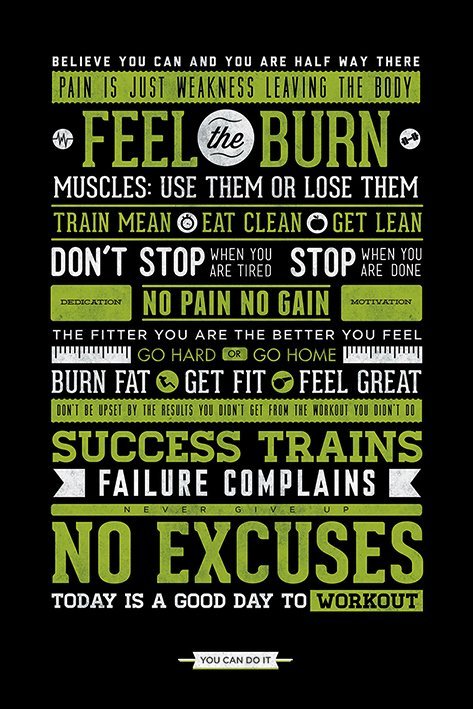 Poster - Gym (Motivation)