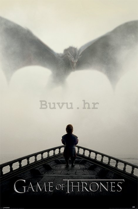 Poster - Game of Thrones (A LION & A DRAGON)