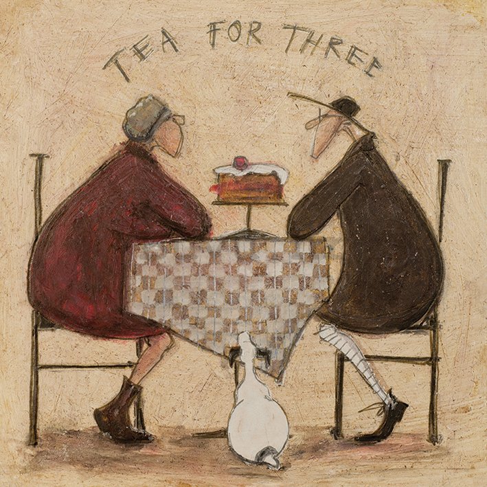 Slika na platnu - Sam Toft, Tea For Three 2
