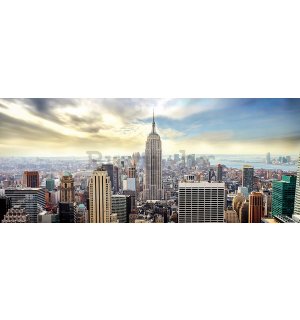 Foto tapeta: Pogled na New York - 104x250 cm