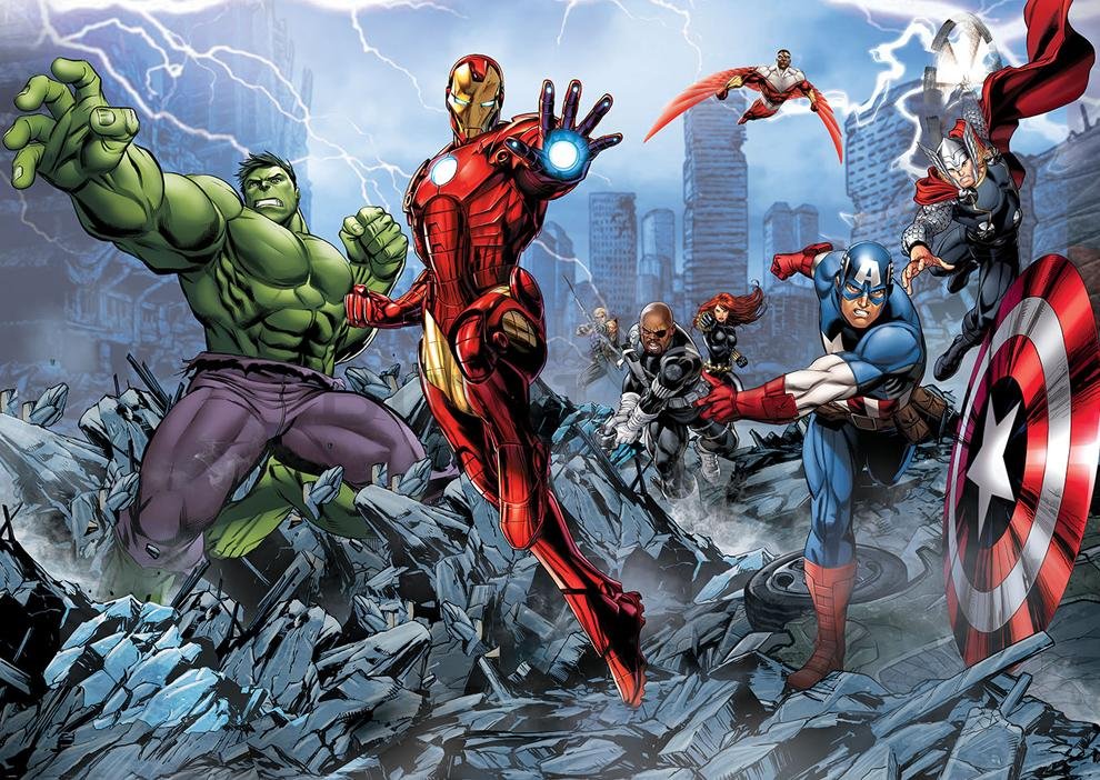 Foto tapeta: Avengers (1) - 184x254 cm