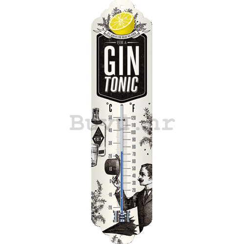 Retro toplomjer - Gin Tonic