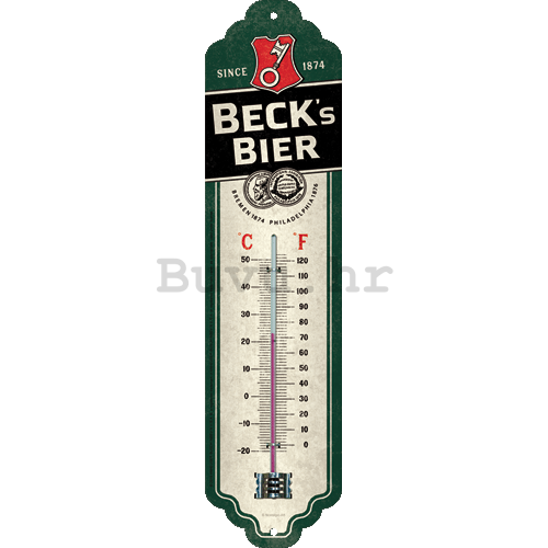 Retro toplomjer - Beck's Bier