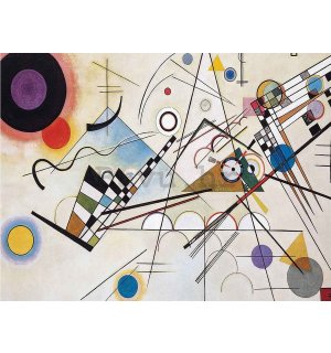 Slika na platnu: Composition 8, Vasilij Kandinskij - 75x100 cm