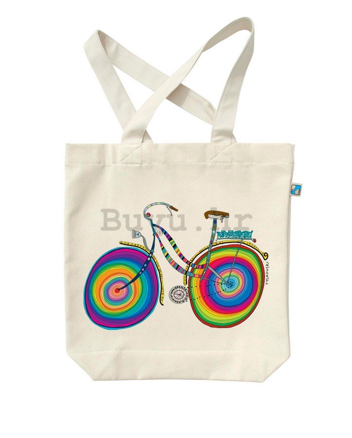 Platnena torba - Bicikl