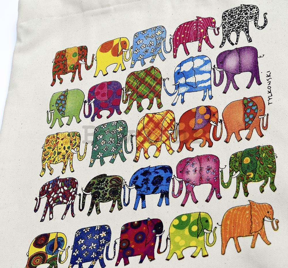 Platnena torba - Slonovi