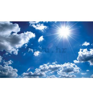 Vlies foto tapeta: Sunce na nebu - 416x254 cm