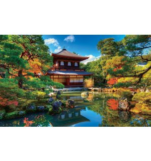 Vlies foto tapeta: Japanski vrt - 416x254 cm