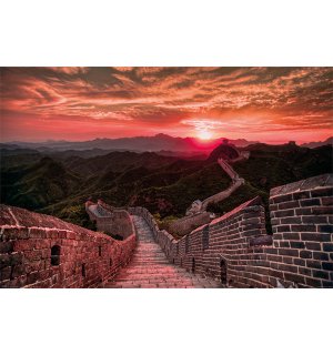 Poster - Veliki kineski zid (zalazak sunca)