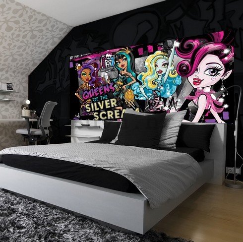 Foto tapeta: Monster High (3) - 104x250 cm