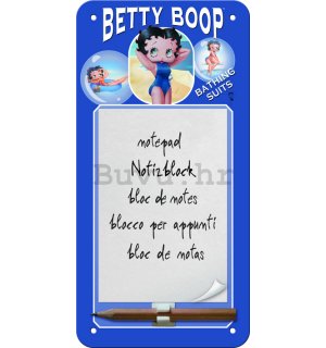 Blokčić za bilješke - Betty Boop Bathing Suits