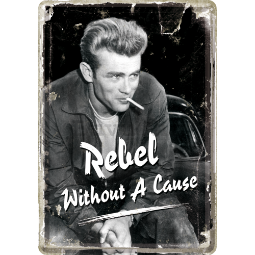 Metalna razglednica - Rebel Withnout A Cause