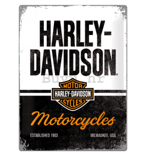 Metalna tabla: Harley-Davidson (Motorcycles) - 30x40 cm