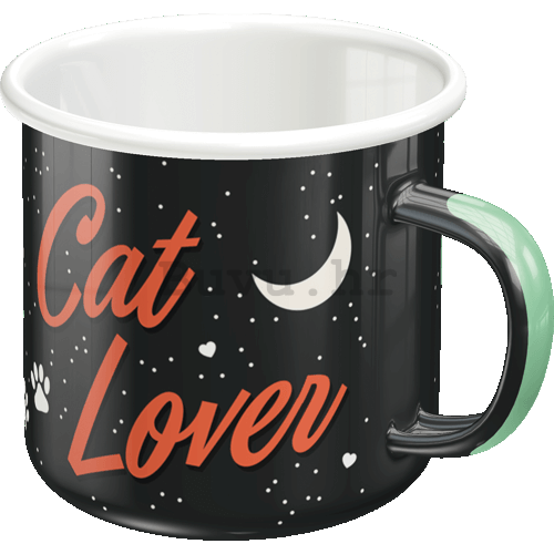 Metalni lonac - Cat Lover (Black)