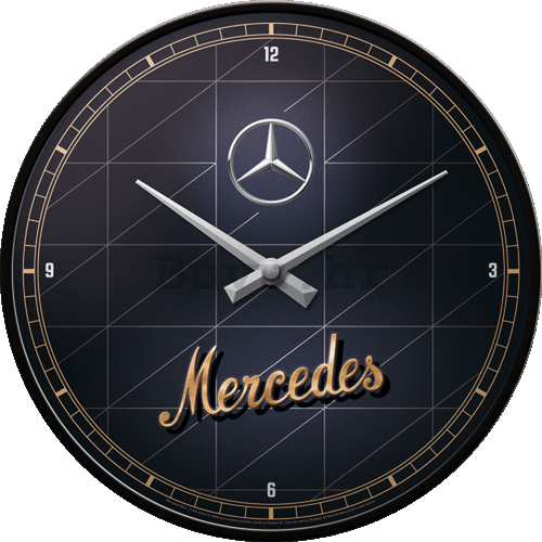 Retro sat - Mercedes-Benz (Silver & Gold)