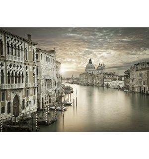 Vlies foto tapeta: Sumrak u Veneciji - 254x368 cm