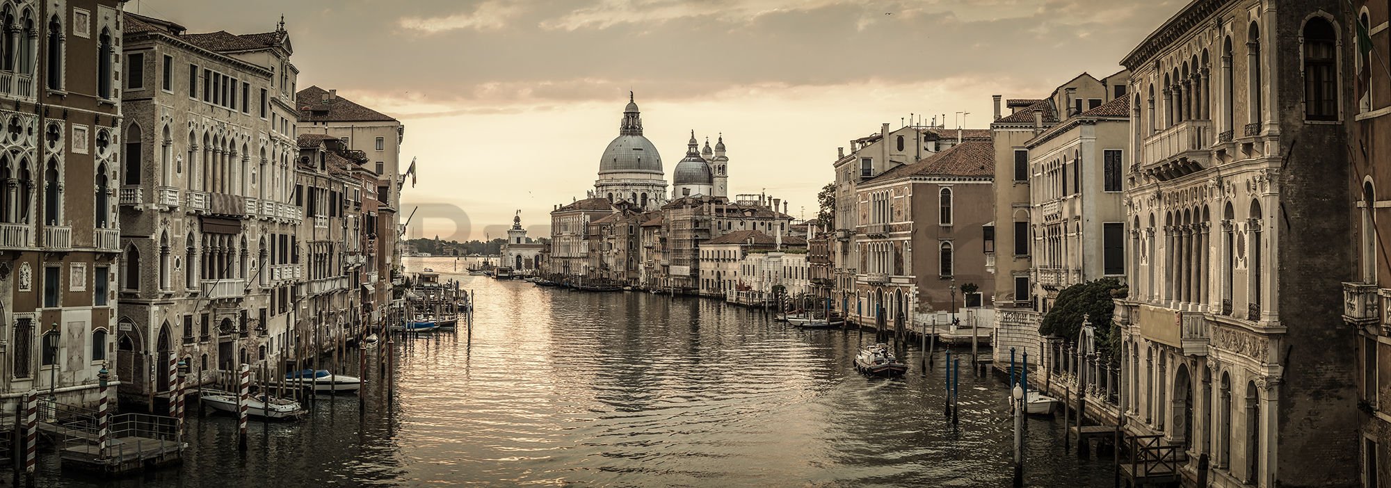 Foto tapeta: Kanal Venecija - 624x219 cm