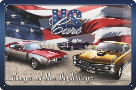 Metalna tabla - US Cars