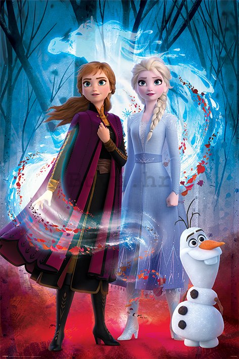 Poster - Frozen 2, Snježno kraljevstvo II (Guiding Spirit)