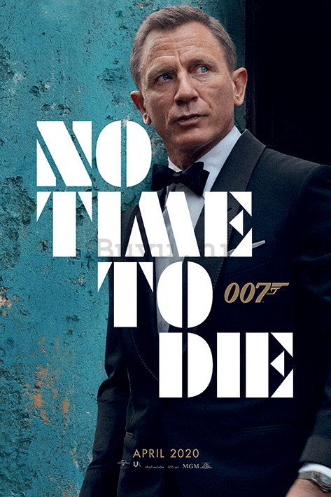 Poster - James Bond (No Time To Die - Azure Teaser)