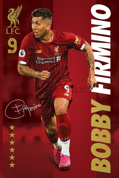 Poster - Liverpool FC (Bobby Firmino)