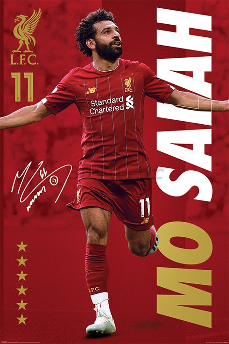 Poster - Liverpool FC (Mo Salah)