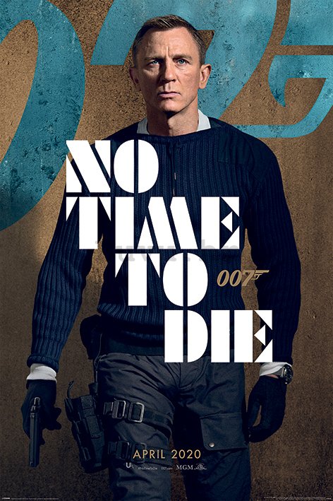 Poster - James Bond (No Time To Die - James Stance)