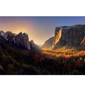 Foto tapeta: Yosemite Firefall - 368x254cm