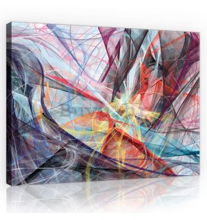 Slika na platnu: Moderna apstrakcija (2) - 75x100 cm