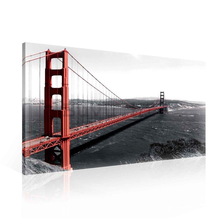 Slika na platnu: Golden Gate Bridge (3) - 75x100 cm