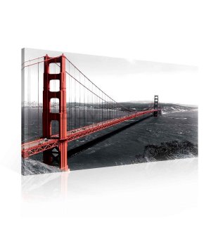 Slika na platnu: Golden Gate Bridge (3) - 75x100 cm