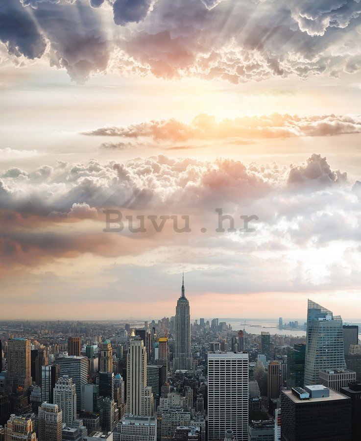 Slika na platnu: Pogled na Manhattan - 100x75 cm