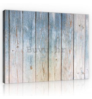 Slika na platnu: Drvene pregrade (5) - 75x100 cm