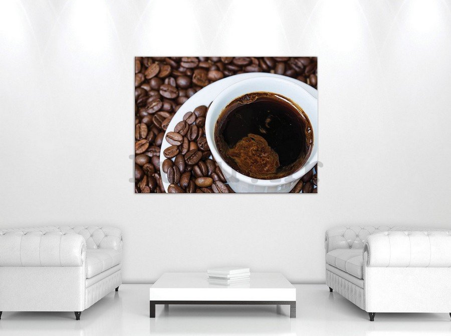 Slika na platnu: Šalica kave - 75x100 cm